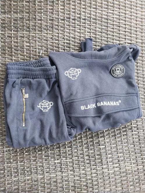 Black Bananas joggingspak, Kinderen en Baby's, Kinderkleding | Maat 176, Gebruikt, Jongen of Meisje, Setje, Ophalen of Verzenden