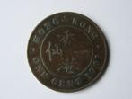 Hong Kong  1 cent 1901  KM4.3  prachtig-min, Ophalen of Verzenden, Zuidoost-Azië, Losse munt
