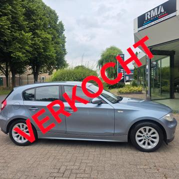 BMW 1-Serie 2.0 118I AUT 2007 5drs Blauw 118i e87  beschikbaar voor biedingen