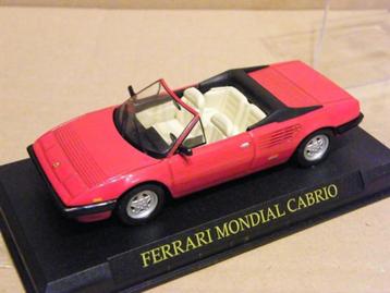79921: Ferrari Mondial Cabriolet - Atlas 1:43 beschikbaar voor biedingen