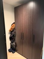 Pax kasten Ikea donkerbruin zwart (onderdelen), Ophalen, Gebruikt, 50 tot 75 cm, 200 cm of meer