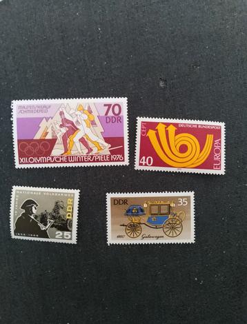 Diverse Postzegels - DDR, Duitsland, Olympische Spelen beschikbaar voor biedingen