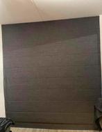 Groot vouwgordijn grijs/beige - 237x265cm, Huis en Inrichting, Stoffering | Gordijnen en Lamellen, Ophalen, Gebruikt, 200 cm of meer