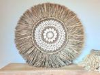 Raffia Bulat wanddecoratie uit Bali, Ophalen of Verzenden, Tropical home, 6951nk, Nieuw