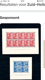 Postzegels 1942 Legioen blokken 402B-403B ongestempeld, Ophalen of Verzenden