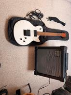 Roland cube 20XL + LAG gitaar + gig bag + kabel, Muziek en Instrumenten, Met versterker, Zo goed als nieuw, Solid body, Ophalen