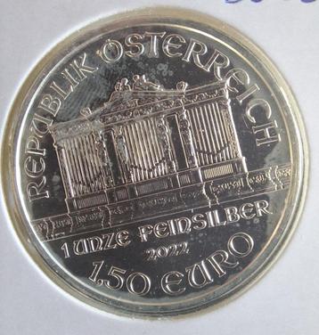 Wiener philharmoniker 1 oz zilver, setje 9 st. beschikbaar voor biedingen