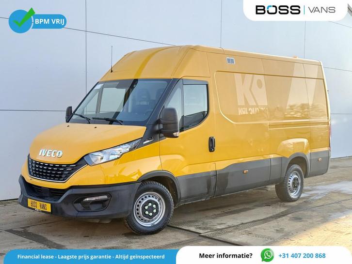 Iveco Daily 35S16 2.3 Automaat L2H2 Oprijplaat Trekhaak Clim, Auto's, Bestelauto's, Bedrijf, Te koop, ABS, Airconditioning, Alarm