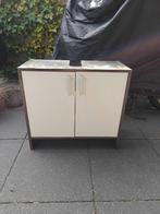 Wastafelkast met 2 deuren, Huis en Inrichting, Ophalen, Minder dan 50 cm, Gebruikt, Minder dan 100 cm