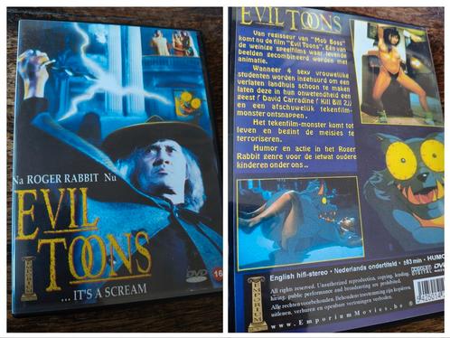 Evil Toons - live-action/erotic/adult animated comedy horror, Cd's en Dvd's, Dvd's | Klassiekers, Zo goed als nieuw, Horror, 1980 tot heden