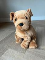 Knuffel hond, shar-pei, 34 cm, Ophalen of Verzenden, Zo goed als nieuw, Hond