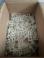 Plm. 550 Kunststof SLUITGESPEN tbv omsnoeringsband verpakken, Doe-het-zelf en Verbouw, Kratten en Dozen, Ophalen of Verzenden