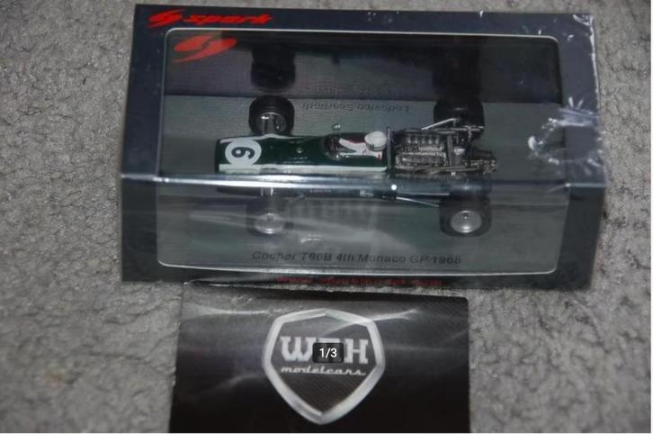 SALE !! 1:43 COOPER T86B MONACO F1 #6 SPARK S6983 WRH, Hobby en Vrije tijd, Modelauto's | 1:43, Zo goed als nieuw, Auto, Overige merken