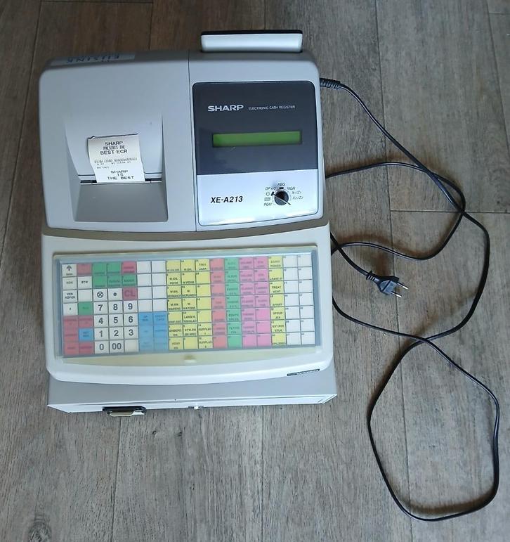 Kassa Sharp, Verzamelen, Elektronische Apparatuur, Overige typen, Ophalen
