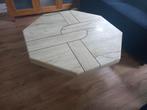 Natuursteen / Travertin salontafel, Huis en Inrichting, Tafels | Salontafels, Ophalen, Overige materialen, Overige vormen, Minder dan 50 cm