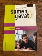 Vmbo-TL Scheikunde examen samenvatting, VMBO, Scheikunde, Ophalen of Verzenden, Zo goed als nieuw