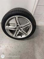 245-40-18  winterbanden met nog goede profiel van audiA4, Auto-onderdelen, Ophalen, 18 inch, 245 mm, Winterbanden