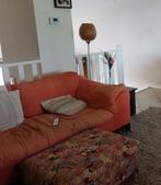 stevige 2,5 persoons - stevige rug-/ gescheurd zitkussen, Huis en Inrichting, Banken | Bankstellen, Ophalen, Gebruikt, 75 tot 100 cm