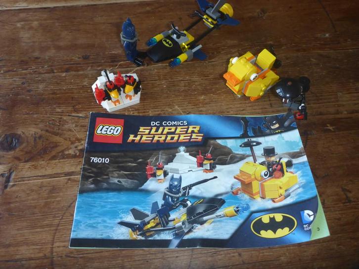Lego 76010 Batman The penguin Face off, Kinderen en Baby's, Speelgoed | Duplo en Lego, Zo goed als nieuw, Lego, Complete set, Ophalen of Verzenden