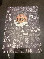 Chalk letter schetsboek, uitgeverij Muscreatief, Hobby en Vrije tijd, Tekenen, Ophalen of Verzenden, Zo goed als nieuw, Boek of Gids