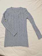 Lange V-hals trui/vest, Ophalen of Verzenden, Zo goed als nieuw, Maat 36 (S), Grijs