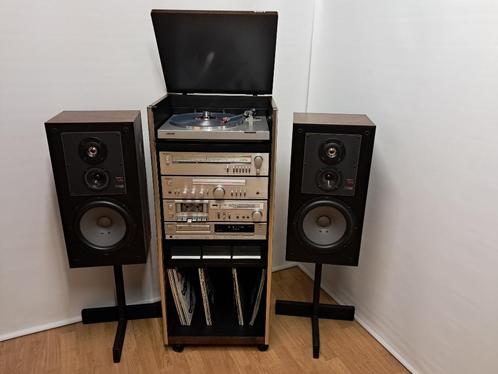 Sony Vintage stereo-set from the early 80's, Audio, Tv en Foto, Stereo-sets, Cassettedeck, Cd-speler, Tuner of Radio, Speakers