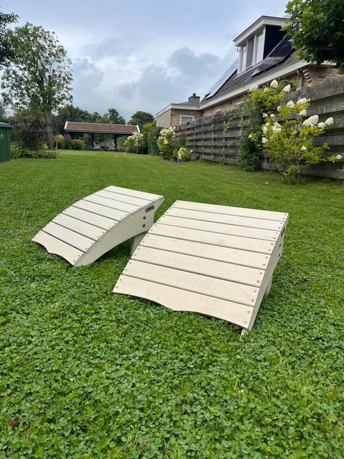 Voetbank voor Canadian chair, Tuin en Terras, Ligbedden, Gebruikt, Kunststof, Ophalen