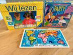 Wij lezen spel, party en co en puzzel van de wereld., 4 tot 6 jaar, Meer dan 50 stukjes, Zo goed als nieuw, Ophalen