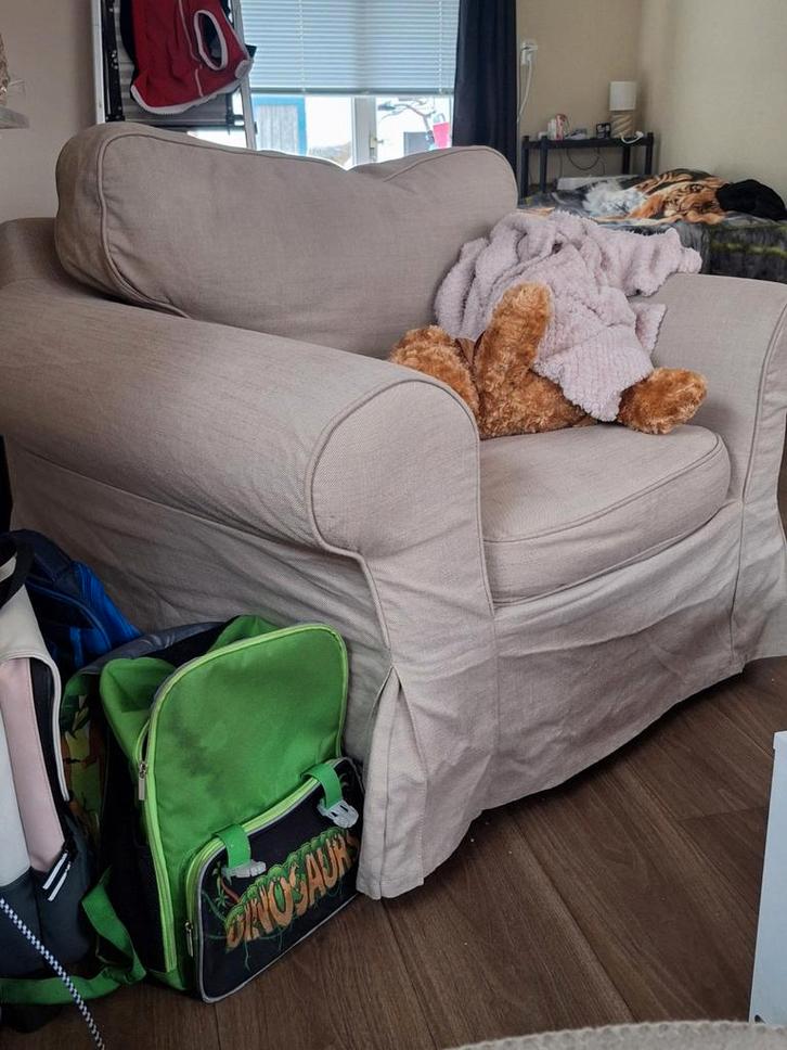 Fauteuil  ektorp ikea, Huis en Inrichting, Fauteuils, Gebruikt, 75 tot 100 cm, 75 tot 100 cm, Ophalen