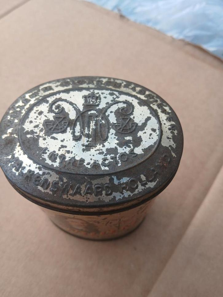 Vintage Willem II Sigarenblik - Zeldzaam!, Antiek en Kunst, Curiosa en Brocante, Ophalen of Verzenden