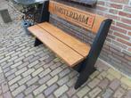Stevige houten tuinbank Amsterdam, Ophalen
