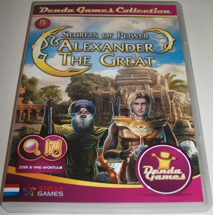PC Game *** ALEXANDER THE GREAT *** Denda, Spelcomputers en Games, Games | Pc, Zo goed als nieuw, Puzzel en Educatief, 1 speler