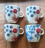 4 grote hylper heritage bekers Douwe Egberts, Huis en Inrichting, Keuken | Servies, Ophalen of Verzenden, Gebruikt, Overige stijlen