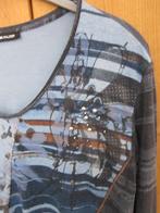 Frank Walder shirt maat 44/46., Kleding | Dames, Blauw, Maat 42/44 (L), Ophalen of Verzenden, Lange mouw