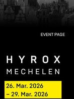 2 kaarten voor Hyrox doubles men, Tickets en Kaartjes, Evenementen en Festivals, Twee personen
