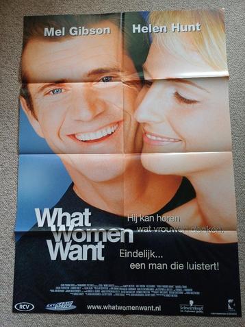 WHAT   WOMEN   WANT   NED.      filmposter. beschikbaar voor biedingen