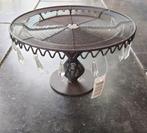 OPRUIMING - APARTE METALEN ETAGERE MET PARELTJES - NU 5 EURO, Huis en Inrichting, Woonaccessoires | Etagères, Ophalen of Verzenden