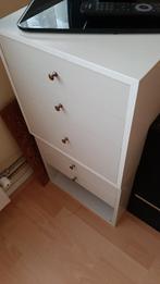 2 Pastoe  kubussen met gouden knoppen, Ophalen, Gebruikt, Modern