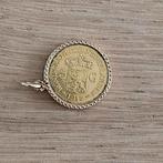 Gouden Vijfje 1912 in Gouden hanger., Sieraden, Tassen en Uiterlijk, Overige voorstellingen, Ophalen of Verzenden, Zo goed als nieuw