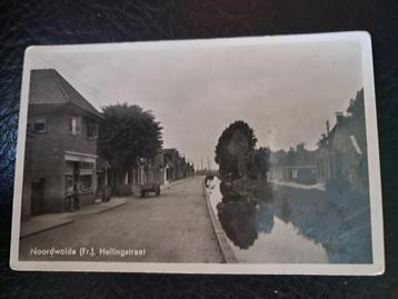 Noordwolde (06) Fotokaart Hellingstraat (192?, Winkel) beschikbaar voor biedingen