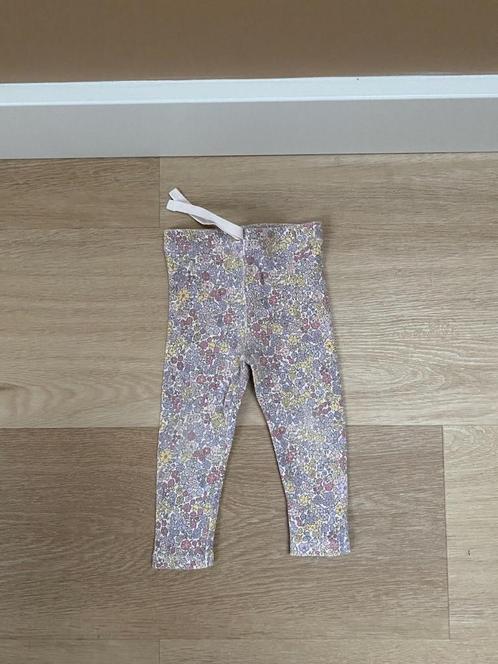 Mooie legging / broekje met bloemenprint van Zara, maat 80, Kinderen en Baby's, Babykleding | Maat 80, Zo goed als nieuw, Meisje