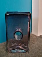 Vintage Donut Vaas Paars Glas(Mooie vaas met Donut Gat, Ophalen of Verzenden