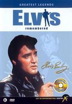 Elvis - Remembered DVD, Alle leeftijden, Verzenden, Zo goed als nieuw, Biografie