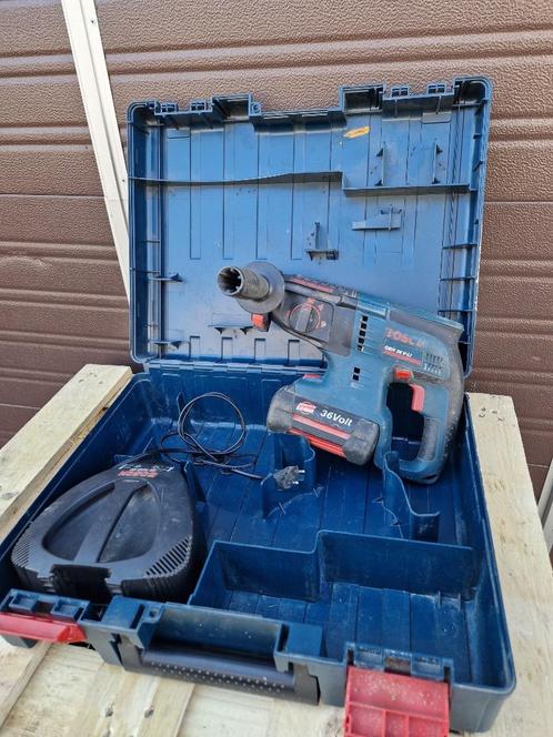 Bosch GBH 36 V-LI SDS klopboormachine 1x 36v 2.6Ah Accu., Doe-het-zelf en Verbouw, Gereedschap | Boormachines, Gebruikt, Boor- en/of Breekhamer