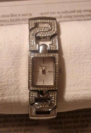 DKNY Dameshorloge met Strass beschikbaar voor biedingen