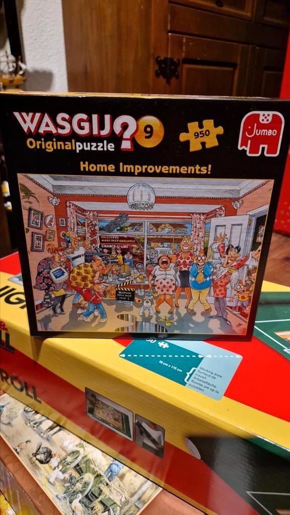 Wasgij puzzel 9 klein verbouwinkje, Hobby en Vrije tijd, Denksport en Puzzels, Zo goed als nieuw, 500 t/m 1500 stukjes, Ophalen