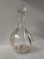 glazen karaf met glazen stopper, Antiek en Kunst, Ophalen of Verzenden