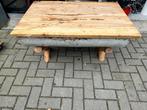 Olie ton Salon tafel mancave, Huis en Inrichting, Tafels | Salontafels, 50 tot 100 cm, Minder dan 50 cm, Gebruikt, Rechthoekig