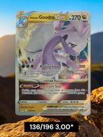 Goodra Vstar 136/196 Lost Origin ~ Pokémonkaarten, Ophalen of Verzenden, Zo goed als nieuw, Losse kaart, Foil