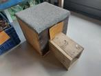 Zelfgemaakt Egelhuis, Dieren en Toebehoren, Overige typen, Minder dan 75 cm, Zo goed als nieuw, Ophalen